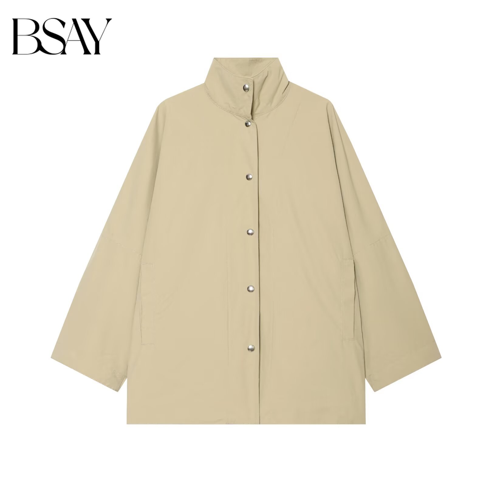 Women'S Fashion Utility Jacket - Jaqueta Feminina BSAY 2026: Corta-Vento Casual