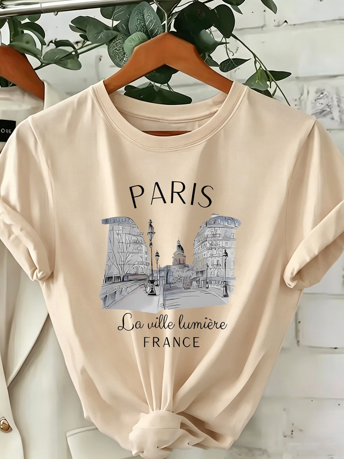 Women'S Fashion Trends Summer 2025 - Camiseta Feminina 2026 Nova com Estampa