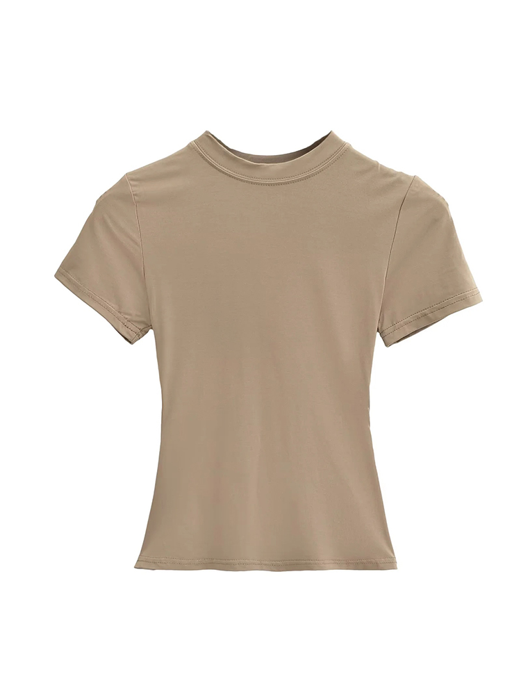 Camiseta Casual de Alta Qualid - Women'S Fashion Trends Summer 2025 avaliação e preço