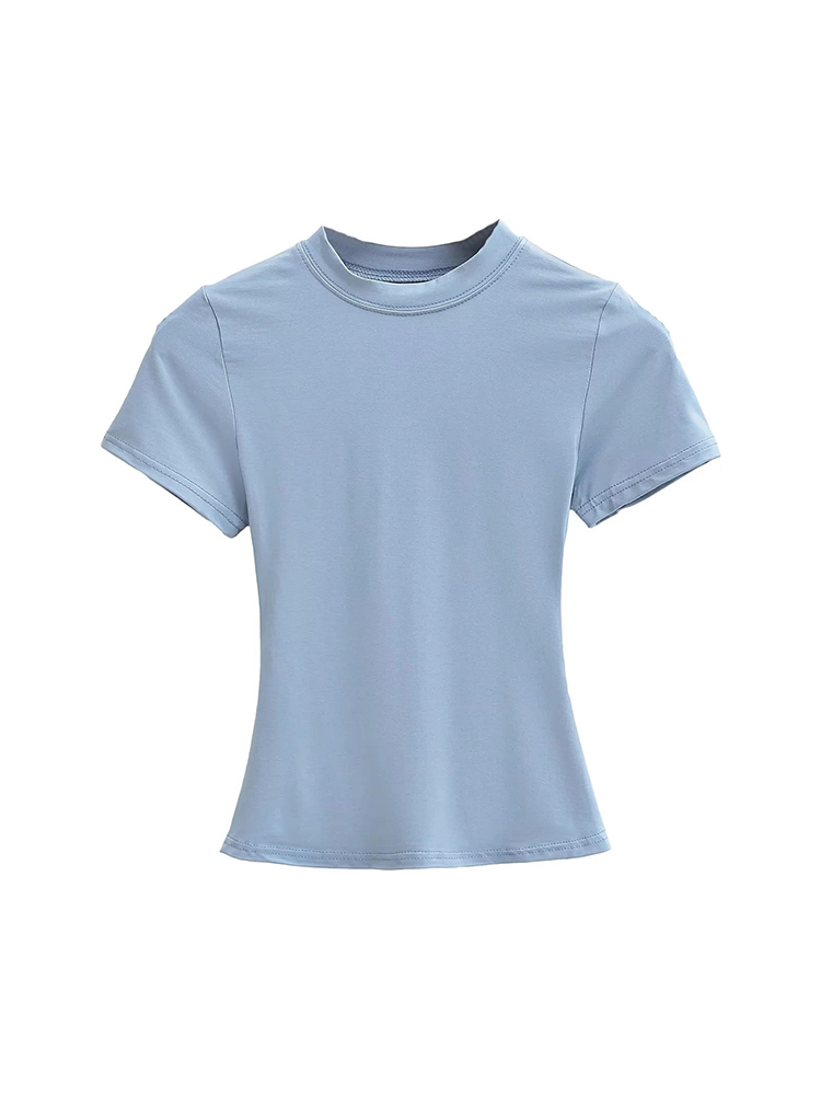 Camiseta Casual de Alta Qualid - Women'S Fashion Trends Summer 2025 avaliação e preço