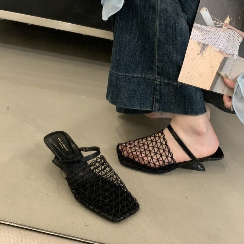 Tecer malha feminina sandálias - Women'S Fashion Trends Summer 2025 avaliação e preço