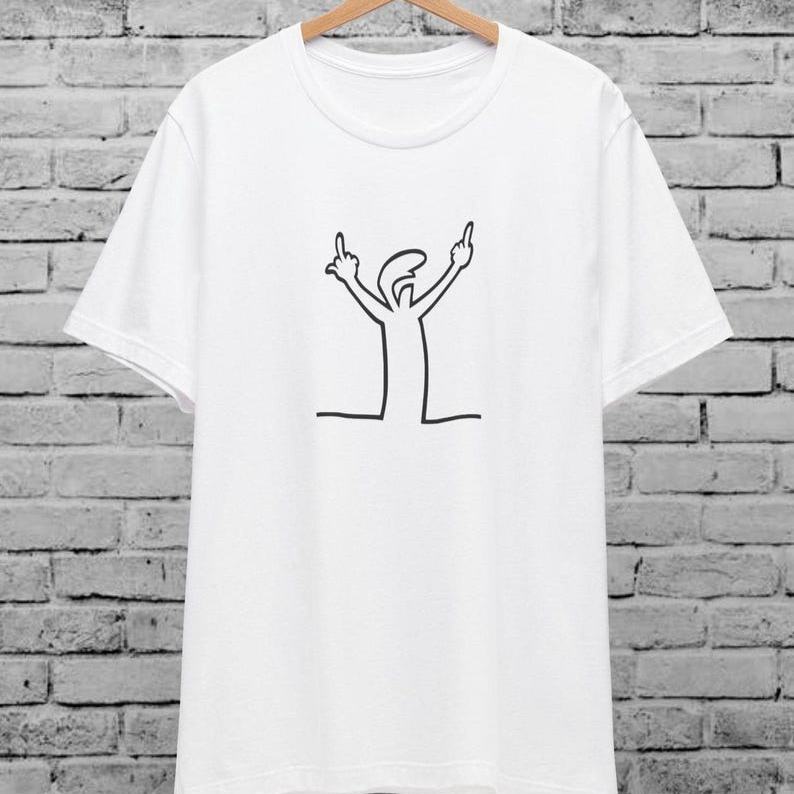 Camiseta unissex Angry La Line - Women'S Fashion From The 80S avaliação e preço