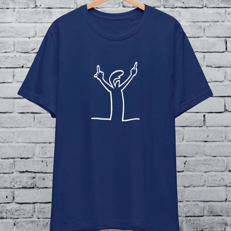 Camiseta unissex Angry La Line - Women'S Fashion From The 80S avaliação e preço