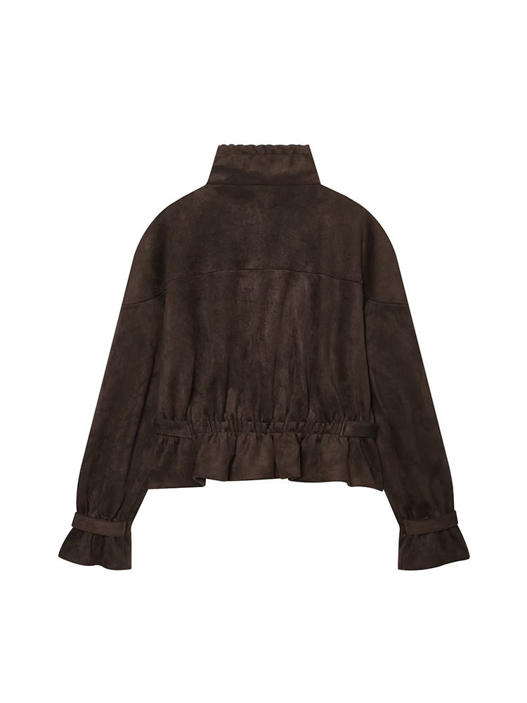 Jaqueta bomber feminina em cam - Women'S Fashion Utility Jacket avaliação e preço