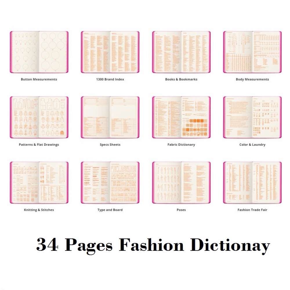 Caderno de desenho feminino A5 - Women Fashion Figure Template avaliação e preço