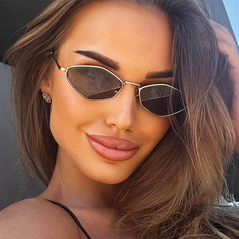 Moda poligonal pequenos óculos - Women'S Fashion Trends Summer 2025 avaliação e preço