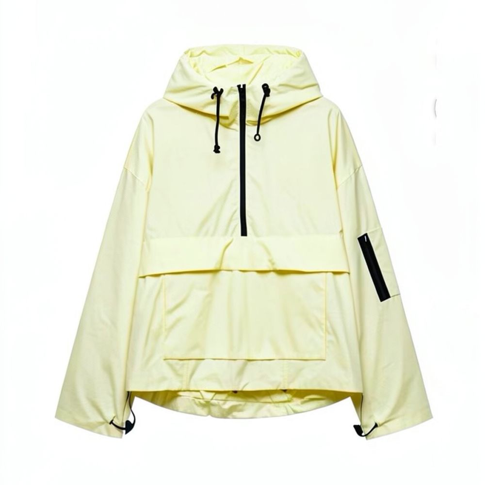 Jaqueta Utilitária Impermeável - Women'S Fashion Utility Jacket avaliação e preço