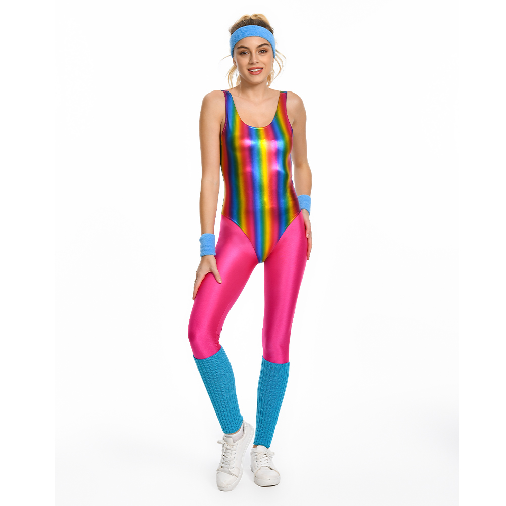 Feminino retro 80s 90s bodysui - Women'S Fashion From The 80S avaliação e preço