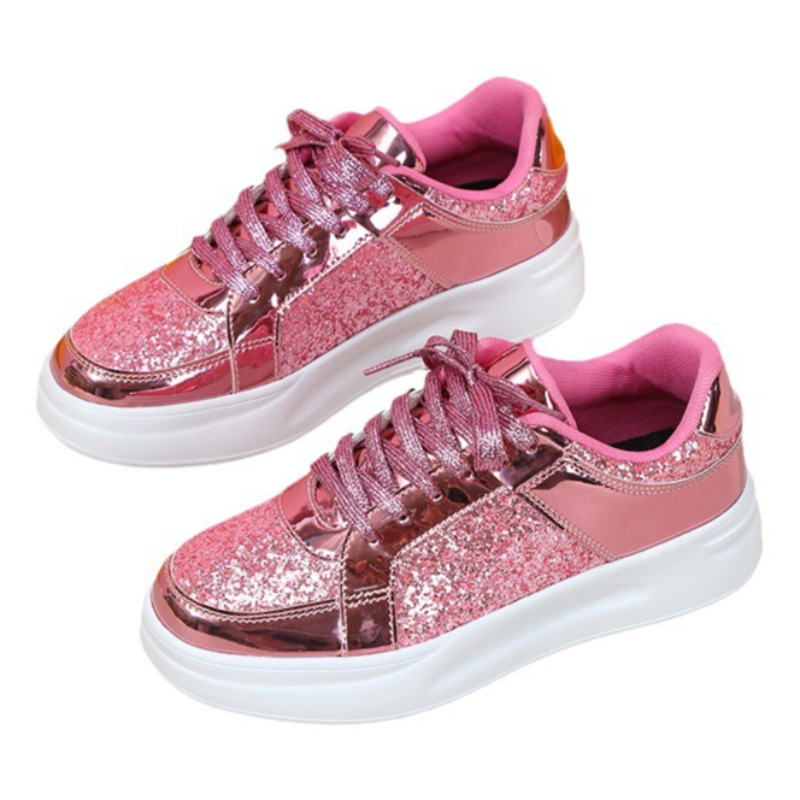 Tênis de Lantejoulas da Moda p - Women'S Fashion Gym Shoes avaliação e preço