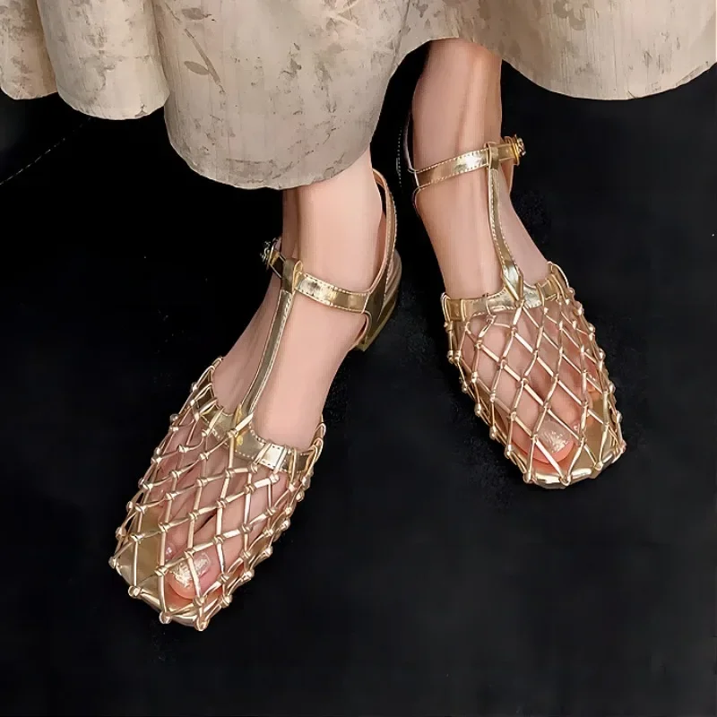 Sandálias Femininas de Malha T - Women'S Fashion Trends Summer 2025 avaliação e preço