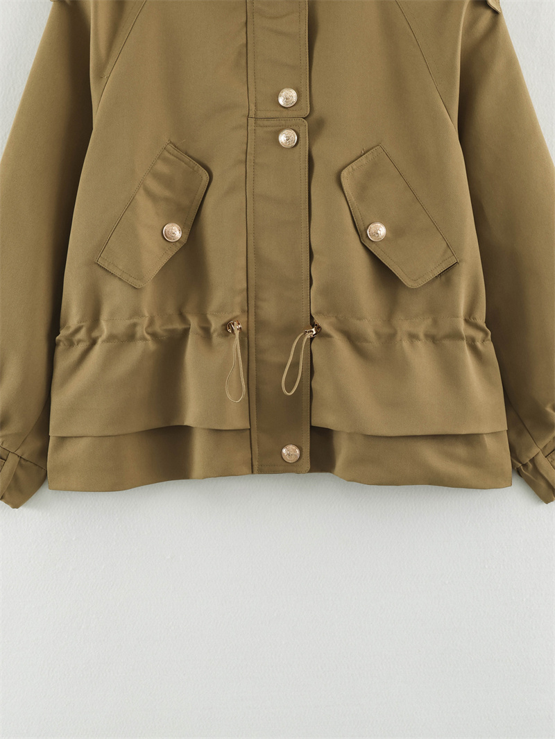Jaqueta Feminina Guobioziy 202 - Women'S Fashion Utility Jacket avaliação e preço