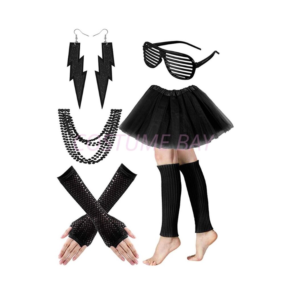 Saia Tutu Neon dos Anos 80 par - Women'S Fashion From The 80S avaliação e preço