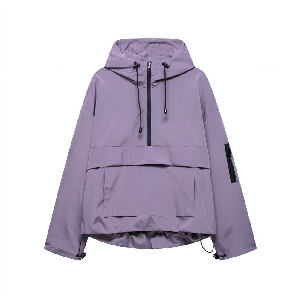 Jaqueta Corta-Vento Feminina d - Women'S Fashion Utility Jacket avaliação e preço