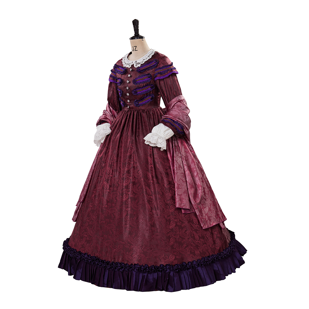 Filme lincoln cosplay mary tod - Women'S Fashion Victorian Era avaliação e preço