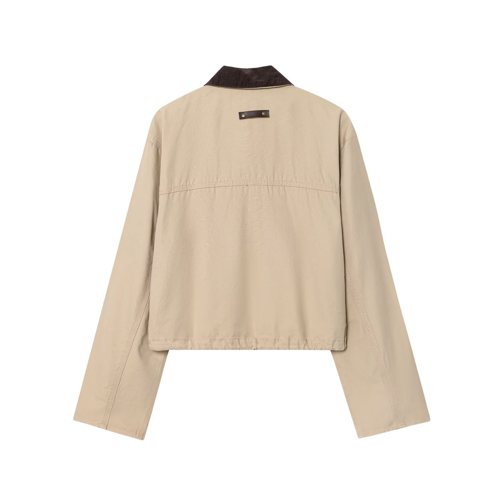 Casaco Utilitário com Gola de  - Women'S Fashion Utility Jacket avaliação e preço