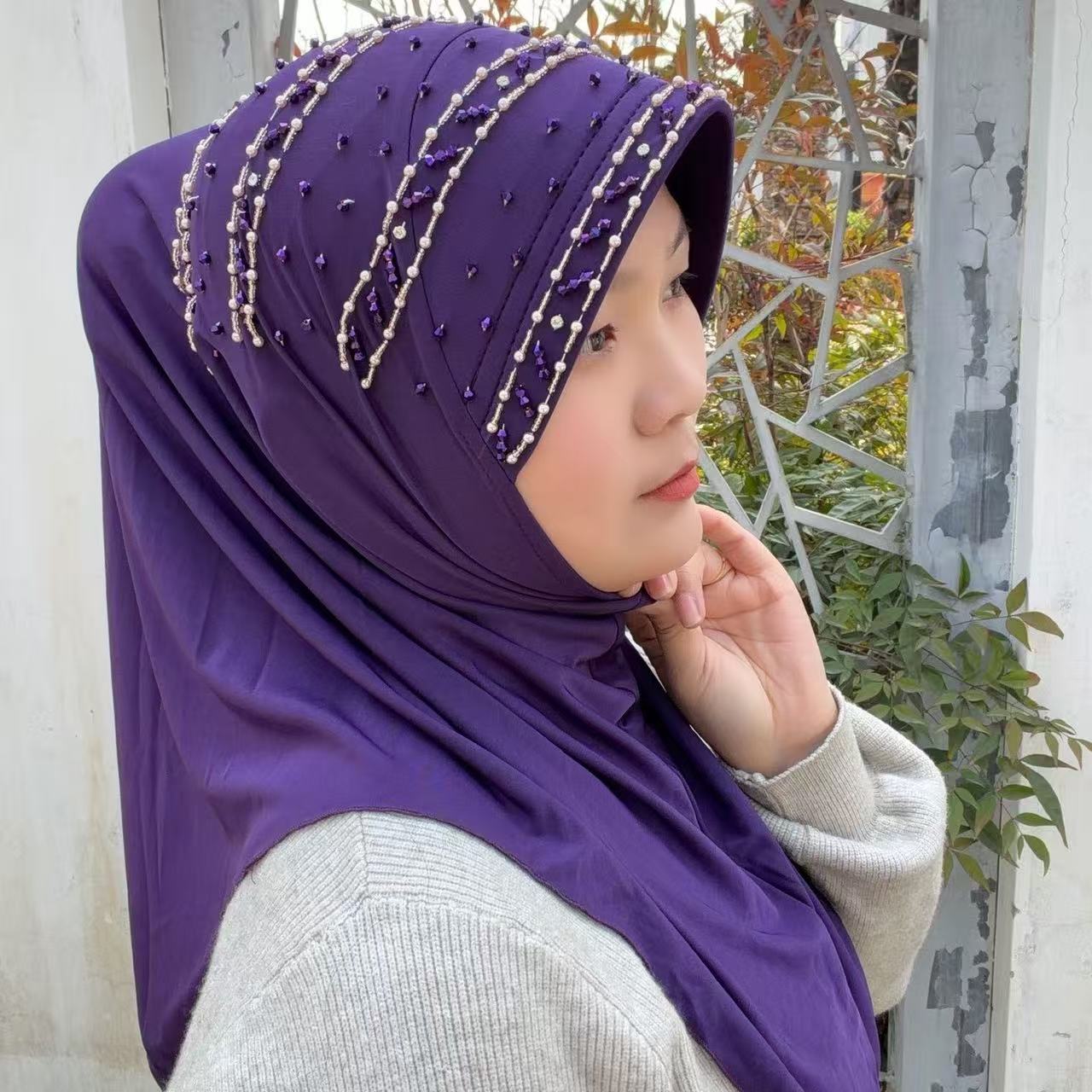 Abaya Hijab para Mulheres Muçu - Women Fashion Malaysia avaliação e preço