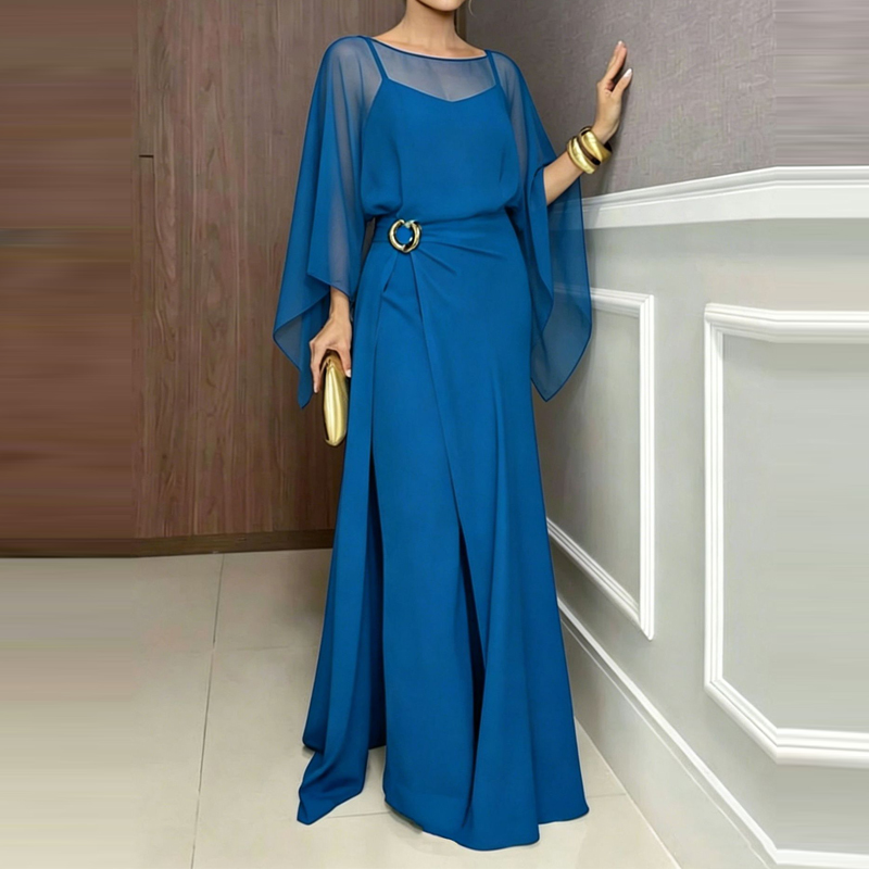 Macacão Elegante com Decote O  - Women'S Fashion Vintage Off Shoulder Long Sleeve Jumpsuit avaliação e preço