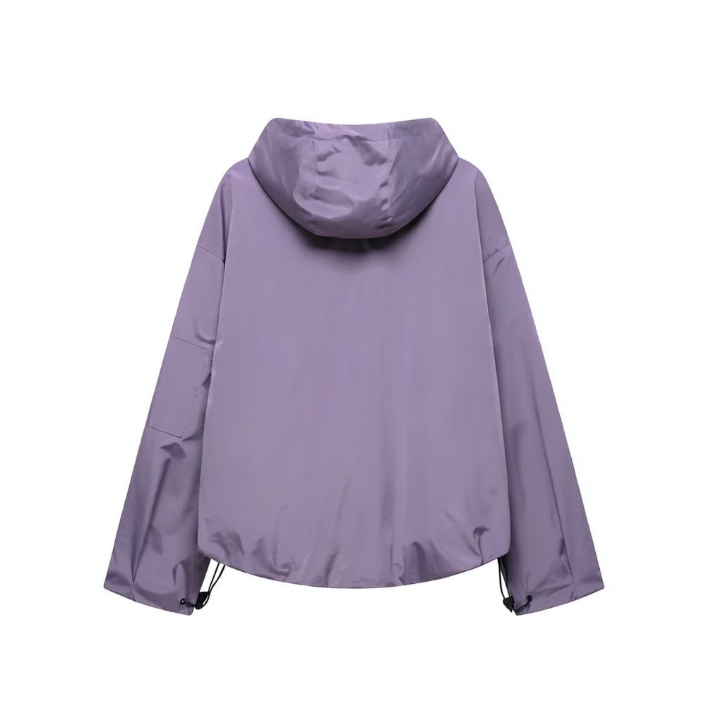 Jaqueta Corta-Vento Feminina d - Women'S Fashion Utility Jacket avaliação e preço
