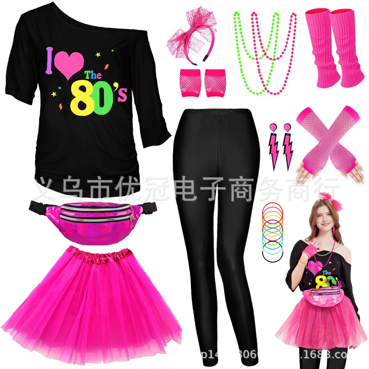 Feminino 80s cosplay traje ace - Women'S Fashion From The 80S avaliação e preço