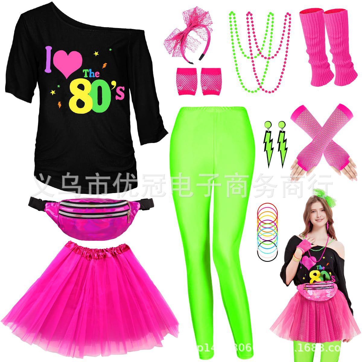 Feminino 80s cosplay traje ace - Women'S Fashion From The 80S avaliação e preço
