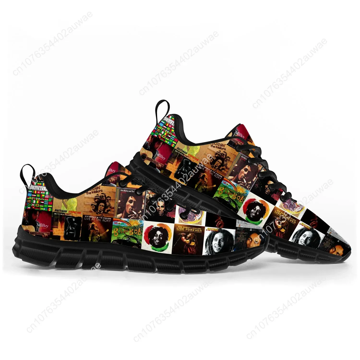 Bob marley reggae rasta música - Women'S Fashion Gym Shoes avaliação e preço