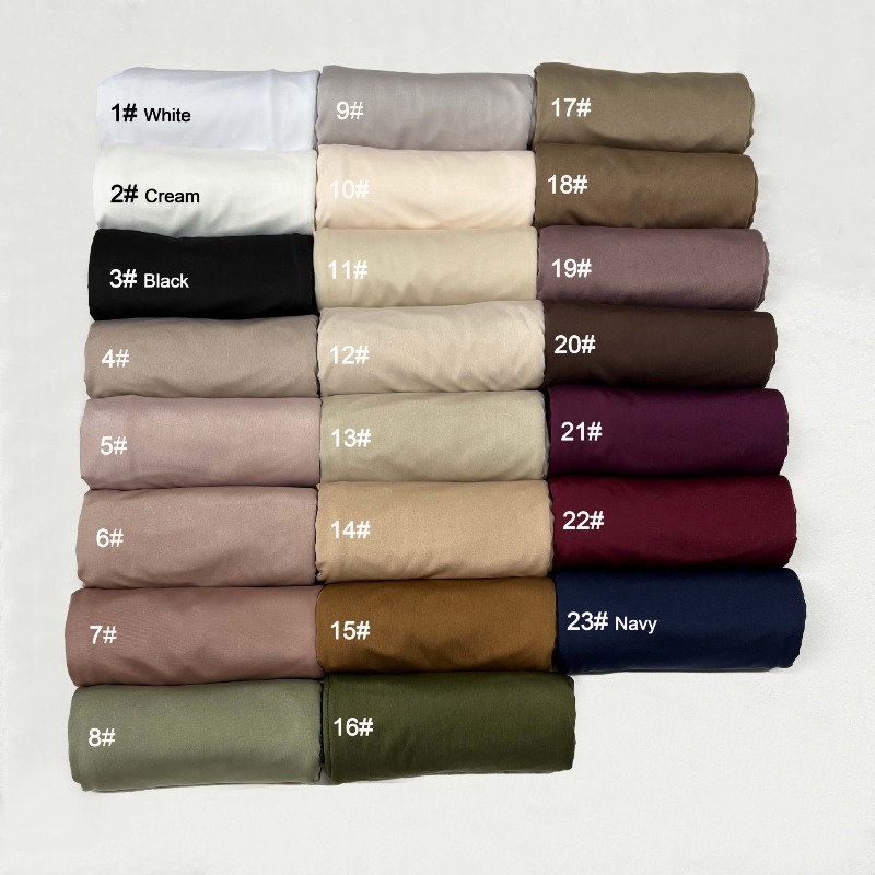 Lenço Hijab Líquido Premium E2 - Women Fashion Malaysia avaliação e preço