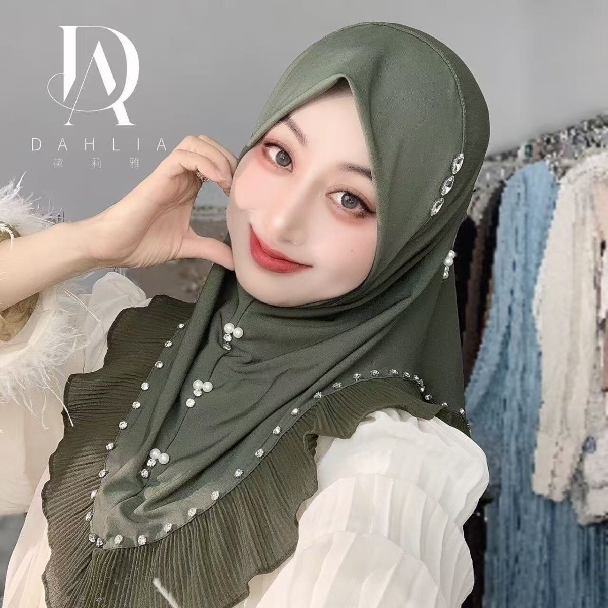 Hijab para Mulheres Muçulmanas - Women Fashion Malaysia avaliação e preço