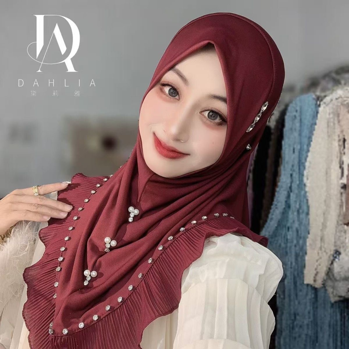 Hijab para Mulheres Muçulmanas - Women Fashion Malaysia avaliação e preço