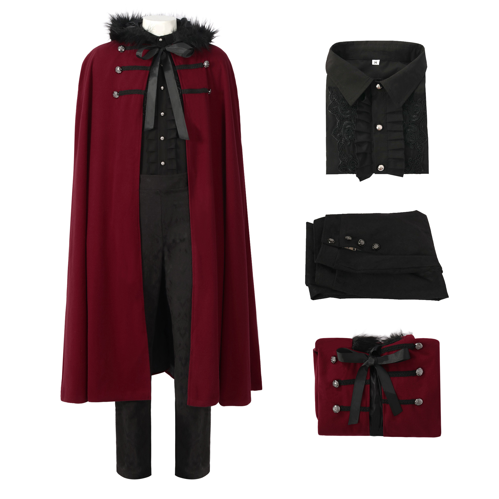 Conjunto de Jaqueta e Vestido  - Women'S Fashion Victorian Era avaliação e preço